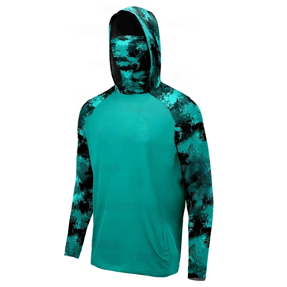 Fishing Shirt Uv Protection - MALFC 낚시 의류 남성용 후드 낚시