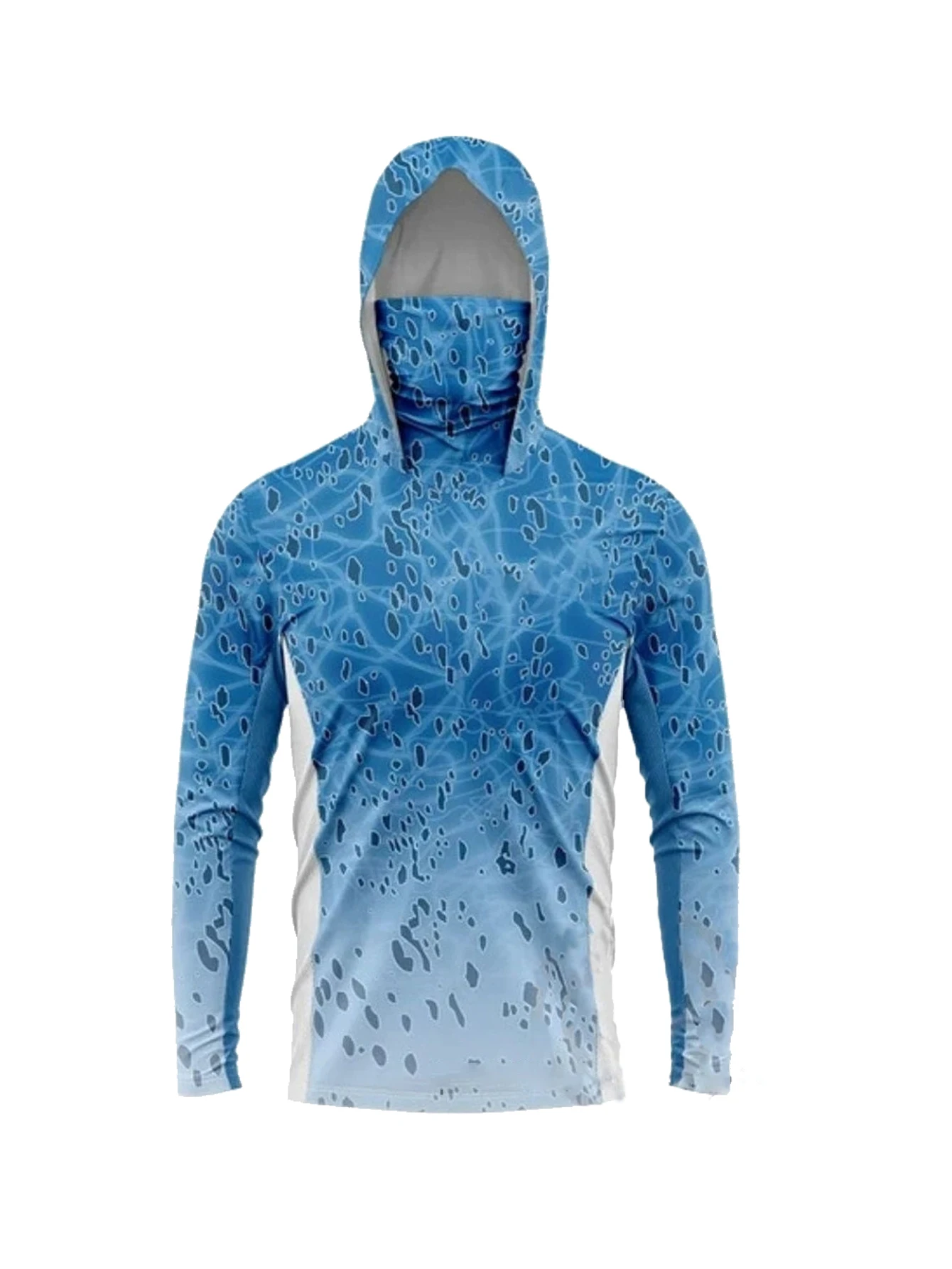 Fishing Shirt Uv Protection - 남성용 긴팔 낚시 후드 마스크 자외선