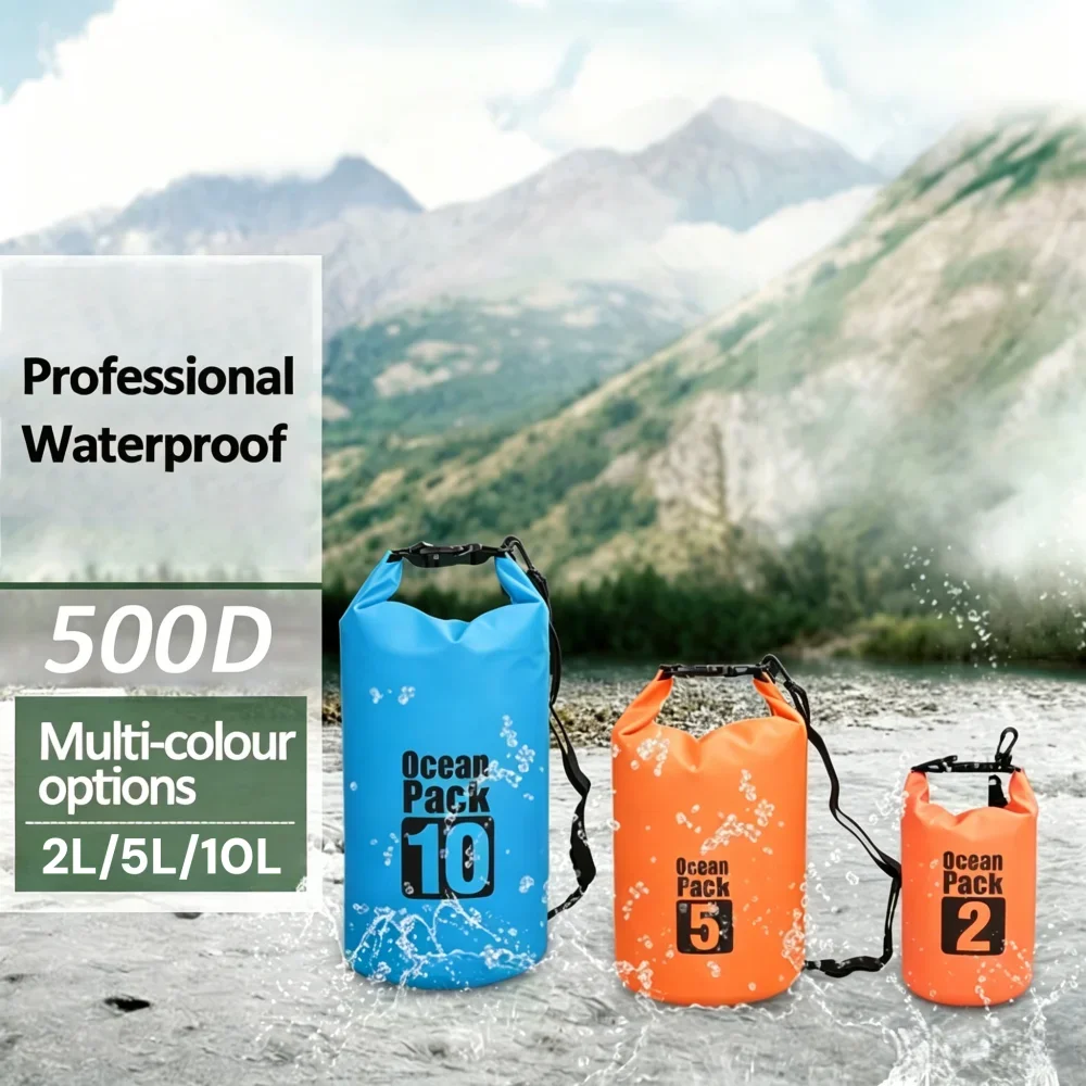500D 방수 드라이백 플로팅, 롤탑 드라이색, 캠핑  - Fishing Bag Waterproof 리뷰 및 가격